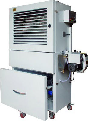 LA CHINE L'appareil de chauffage d'huile de friture écologique 12000 M3/air de H a produit avec le moteur de fan de 0,6 kilowatts fournisseur