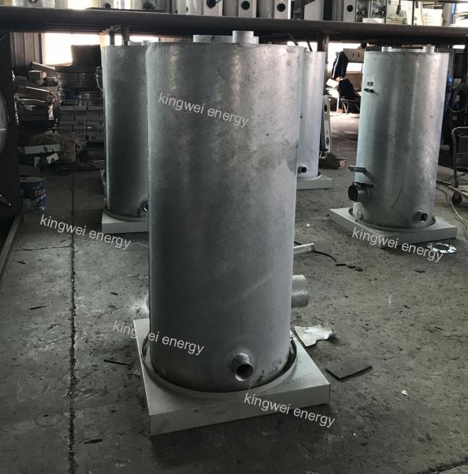 Chaudière à eau double verticale avec revêtement en acier inoxydable pour le chauffage de la piscine 3