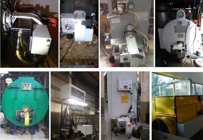 Brûleur d' huile usagée portable 6-8 L / H, brûleur d' huile de garage Facile à entretenir 0