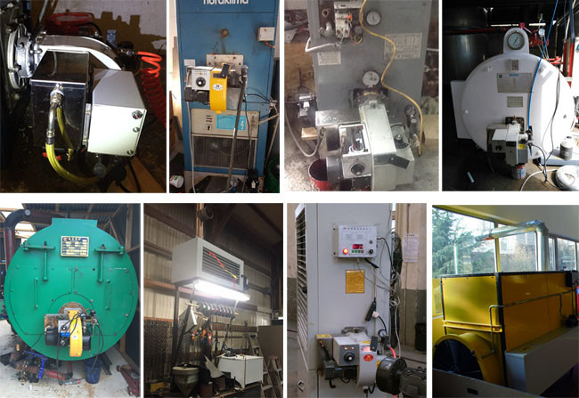 Brûleur polyvalent KV 10 à huile de 6 à 8 litres par heure avec système de filtre 0