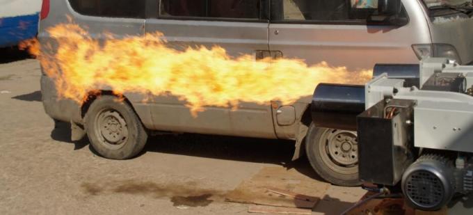 Compressor à huile de combustion à double flamme de niveau CE 0