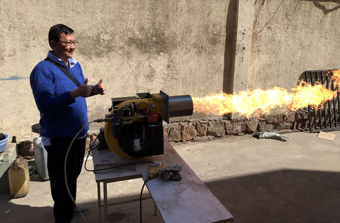 Résistant à l'usure du brûleur d'huile de cuisson sensible KV 60 avec détecteur de flamme 0