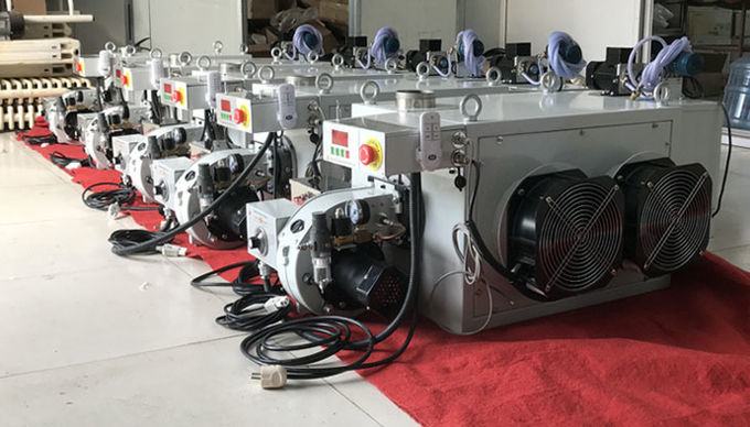 56 kg Mini chauffe-huile de déchets Chambre de combustion en acier inoxydable pour volaille 0